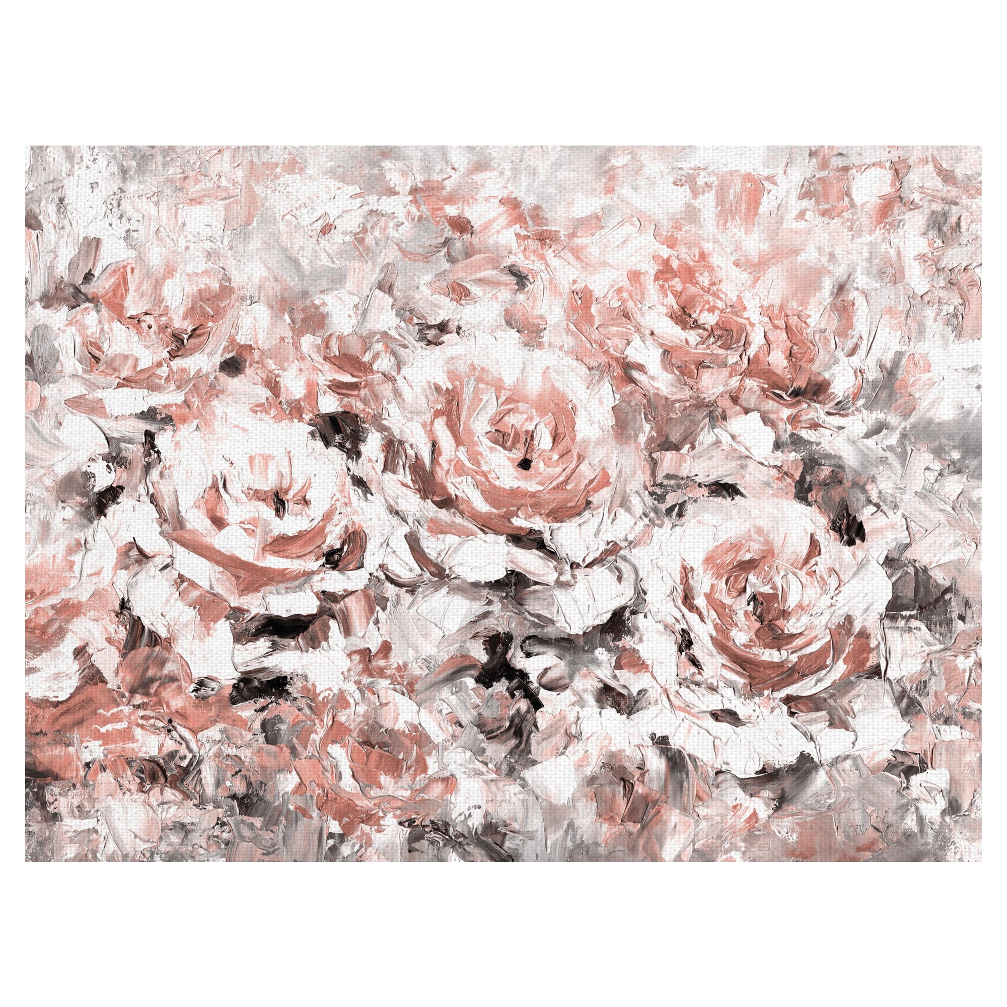 Le Jardin Blush by Belle Maison Canvas Art Print