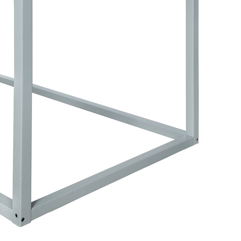 House Bed Twin Over Twin Bunk Bed Wood Platform Bed Frame