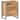 vidaXL Sideboard 23.6"x13.8"x27.6" Rough Mango Wood