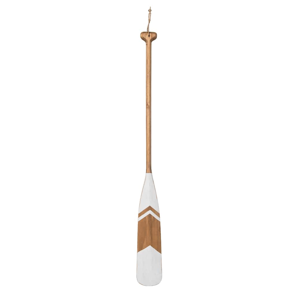 White Oar Figurine