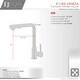 preview thumbnail 3 of 8, STYLISH Pull Down Kitchen Faucet + Soap Dispenser - Stainless Steel Finish