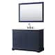 Option Dark Blue / White Quartz Top / Matte Black