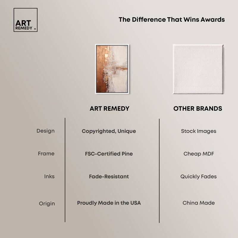 Burnished Memory Canvas by Art Remedy