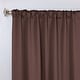preview thumbnail 93 of 198, Superior Solid Machine Washable Room Darkening Curtains with Back Tabs, Set of 2