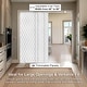 preview thumbnail 15 of 25, CHICOLOGY Adjustable Sliding Panels, 4-Rail Track, for Large Windows