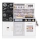 preview thumbnail 2 of 6, Pretend Play Kitchen with Utensils for Kids Aged 3+ - 36" x 12" x 39"