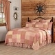 preview thumbnail 6 of 32, Sawyer Mill Quilt Country Red/Dark Tan/Dark Creme - California King