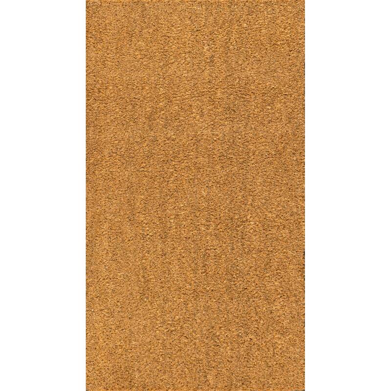 JONATHAN Y Classic Natural Coir Mat Indoor/Outdoor
