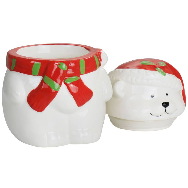 Gibson Home Joyful Bear Durastone 7.5in Cookie Jar - 7.5 in