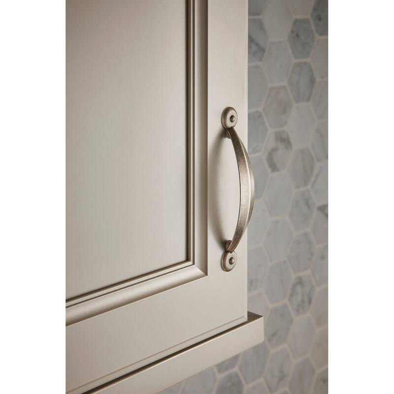 Top Knobs Angle 5-1/16 Inch Center to Center Handle Cabinet Pull from