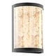 preview thumbnail 1 of 7, The Great Outdoors 8185-L Salt Creek 13" Tall LED Outdoor Flush Mount Coal