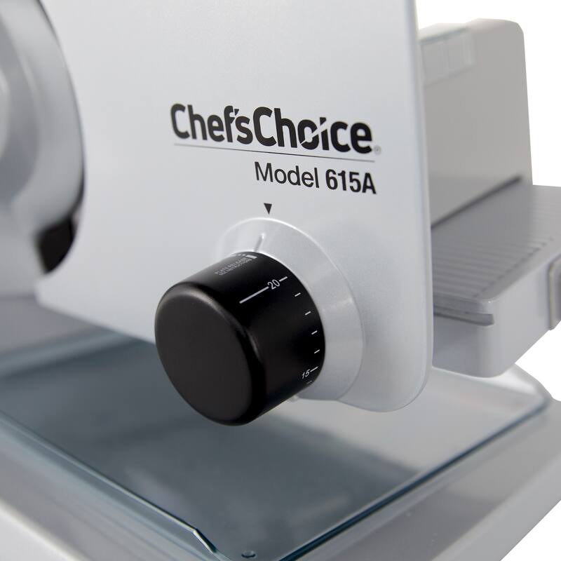 Chef'sChoice Electric Meat, Cheese, and Bread Slicer with 7-Inch Stainless Blade