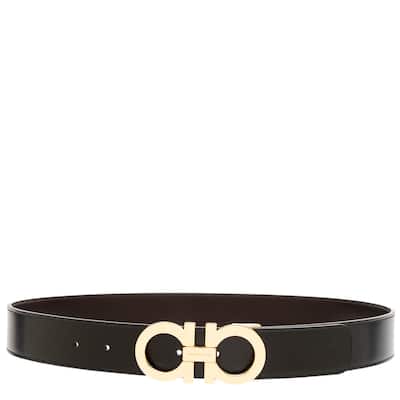 Salvatore Ferragamo Men's Reversible Gancini Belt 1.4" Wide