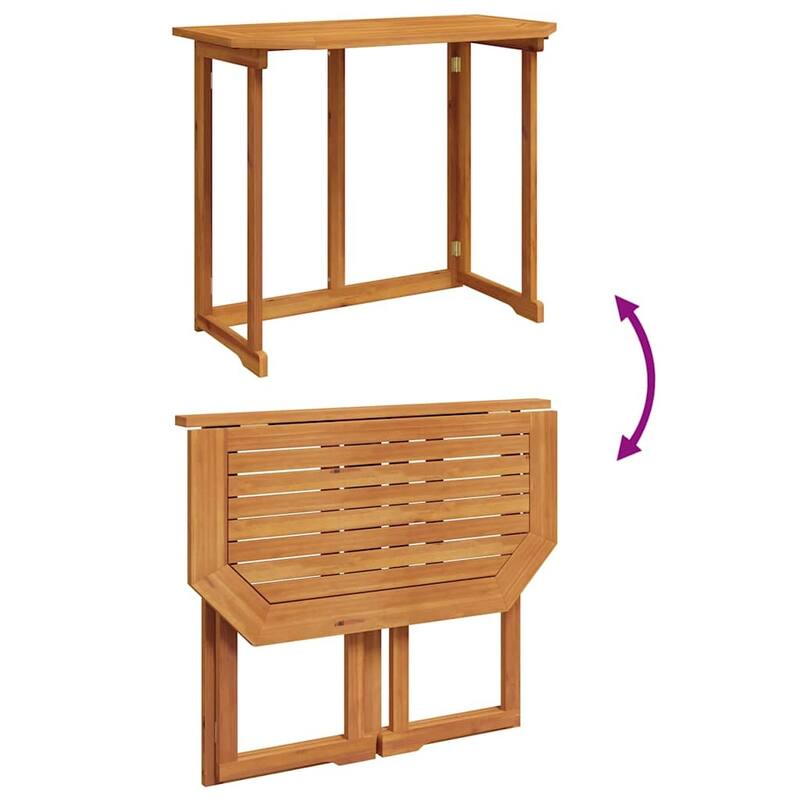 vidaXL Garden Bench Set Brown solid acacia wood - 20 x 35 x 30