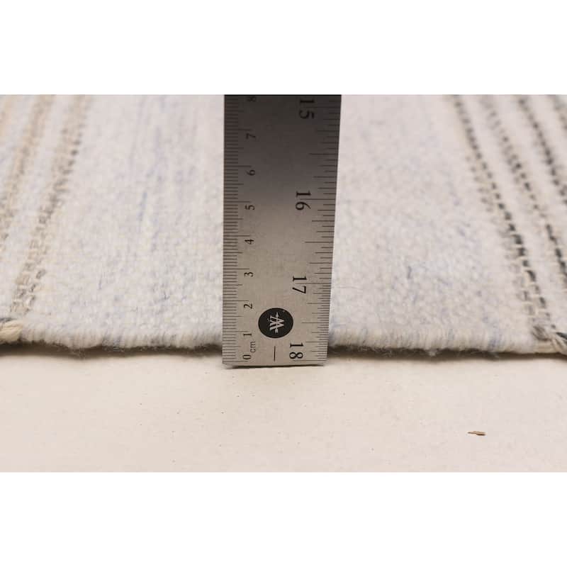 Boho Denim Blue Kilim 5'1" x 7'5" - 5'1 x 7'5