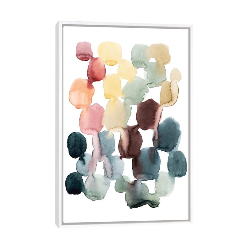 iCanvas "Desert Stones II" by Grace Popp Framed Canvas Print - White - 26x18