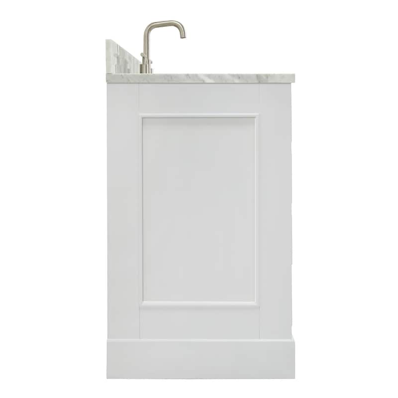 Ariel M055SCW2OVO Stafford 55" Free Standing Single Basin Vanity Set