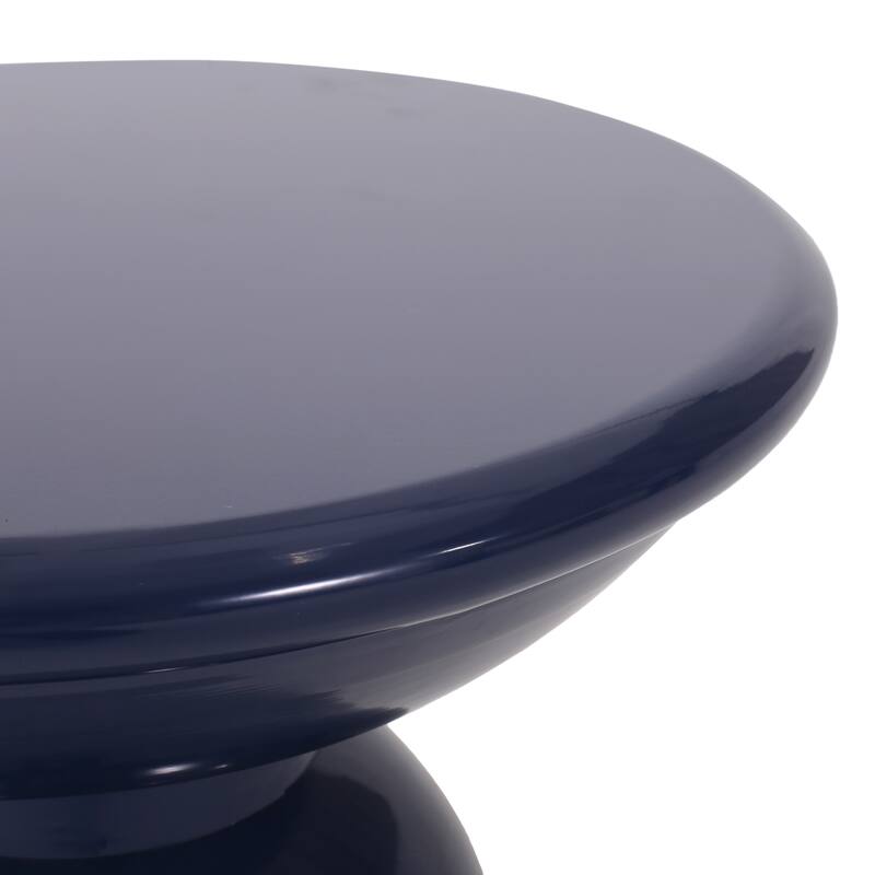 Pelon Outdoor Outdoor Metal Side Tables (Set of 2) by Christopher Knight Home