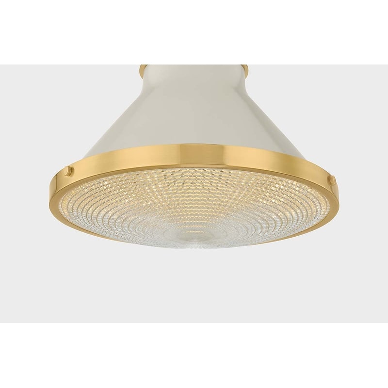 Hudson Valley Lighting MDS2402 Highclere 13" Wide Semi-Flush Ceiling