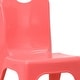 preview thumbnail 13 of 22, 10 Pack Plastic Stackable School Chair-11" Seat Height - 13.75"D x 12"W x 21.5"H