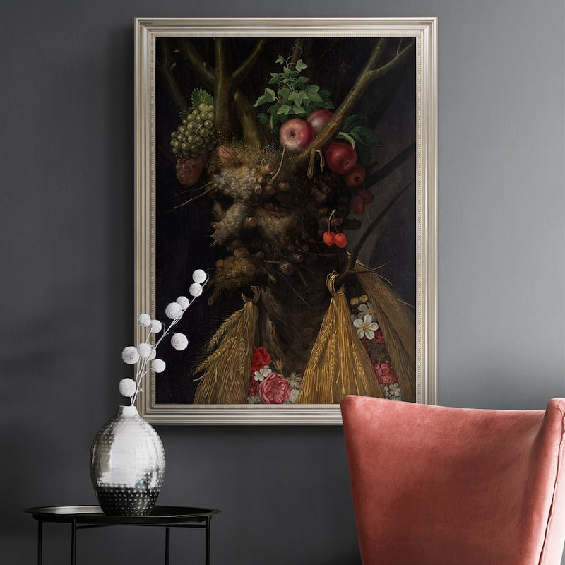Four Seasons in One Head Premium Framed Canvas- Ready to Hang