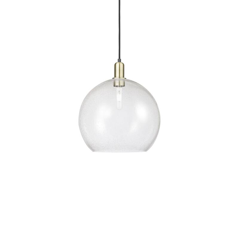 Innovations Lighting 716-1P-18-14 Athens Pendant Athens 14" Wide - Black Antique Brass / Seedy