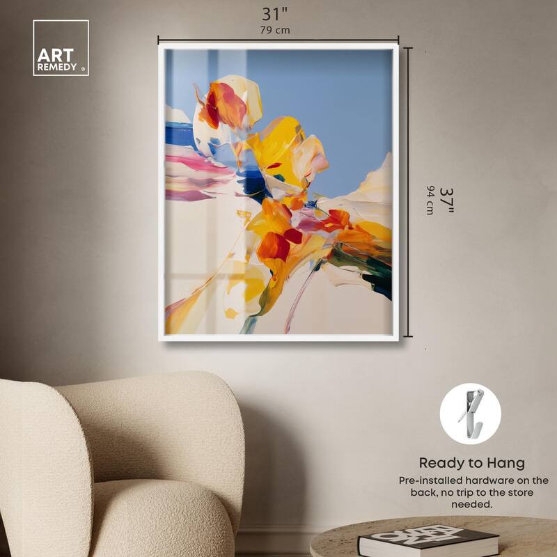 Flippant Bloom II Shadowbox by Art Remedy