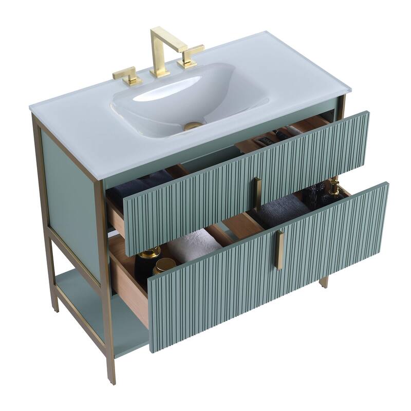 Fine Fixtures Serenity Modern bathroom vanity