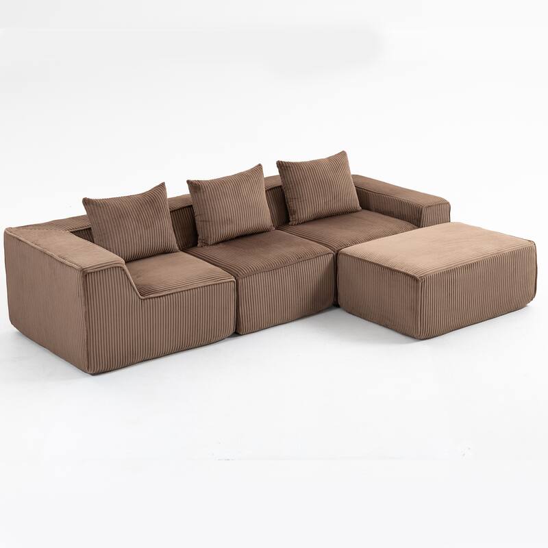 Multi Person Modular Compression Sofa That Can Be Freely Combined