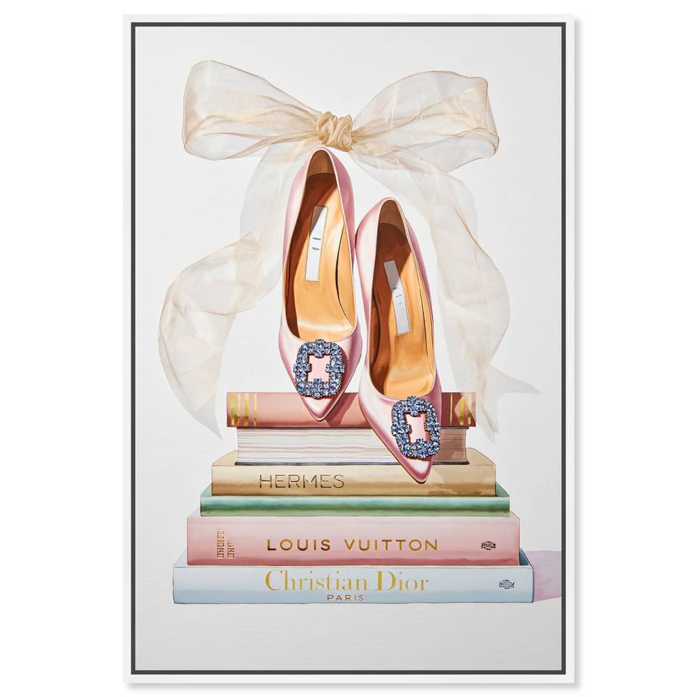 Designer Library Canvas by Art Remedy