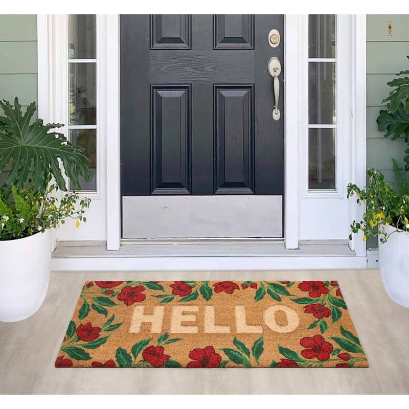 Chesapeake Coir Natural Multi Non-Slip Doormat (20" x 46")
