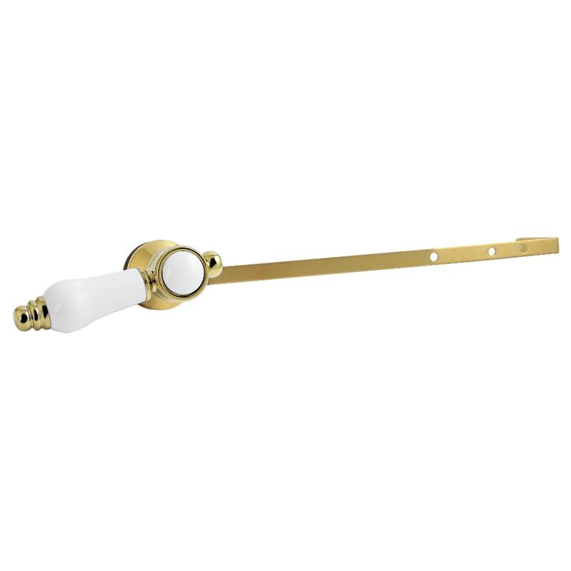 Kinston Brass Universal Front or Side Mount Toilet Tank Lever - Polished Brass