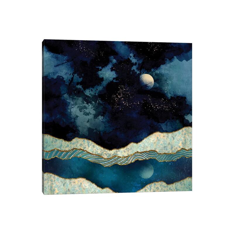 iCanvas "Indigo Sky" by SpaceFrog Designs Canvas Print