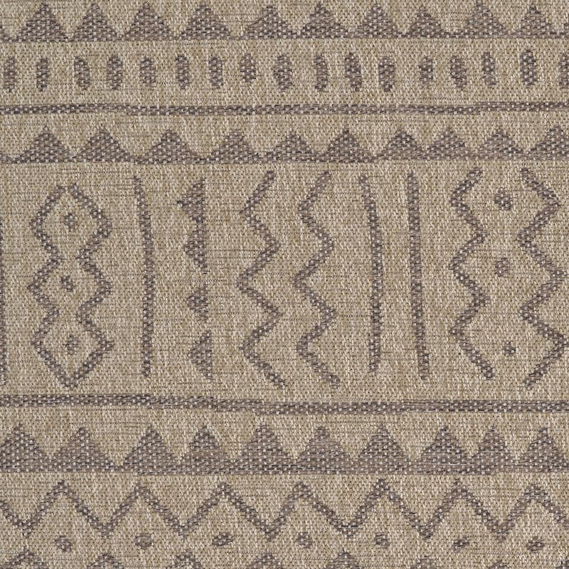 Dream Decor Rugs Triballe Concord Brown Indoor Outdoor Area Rug