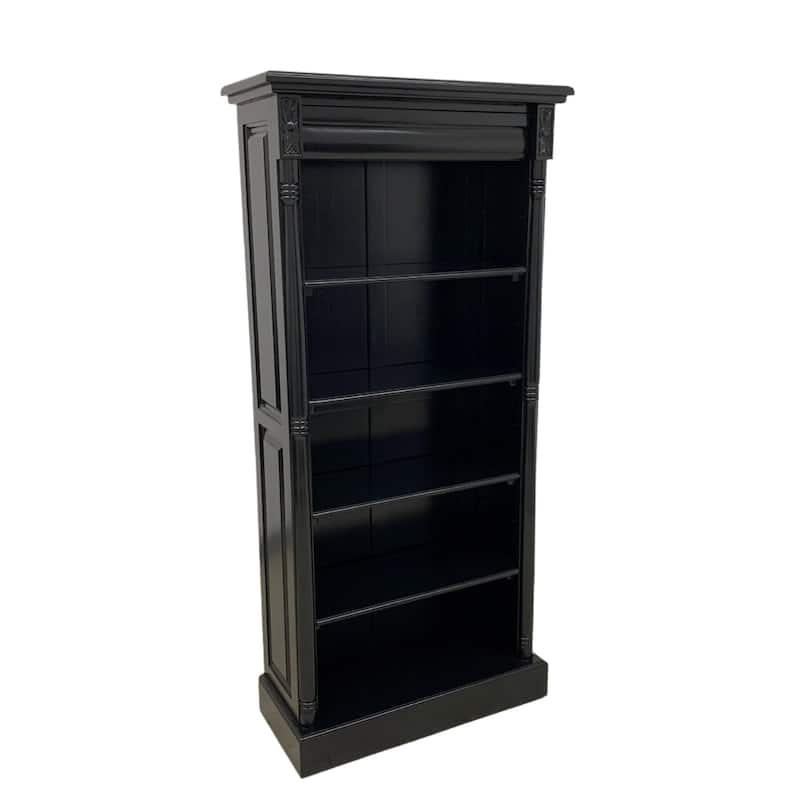 Legacy Open Bookcase - Black