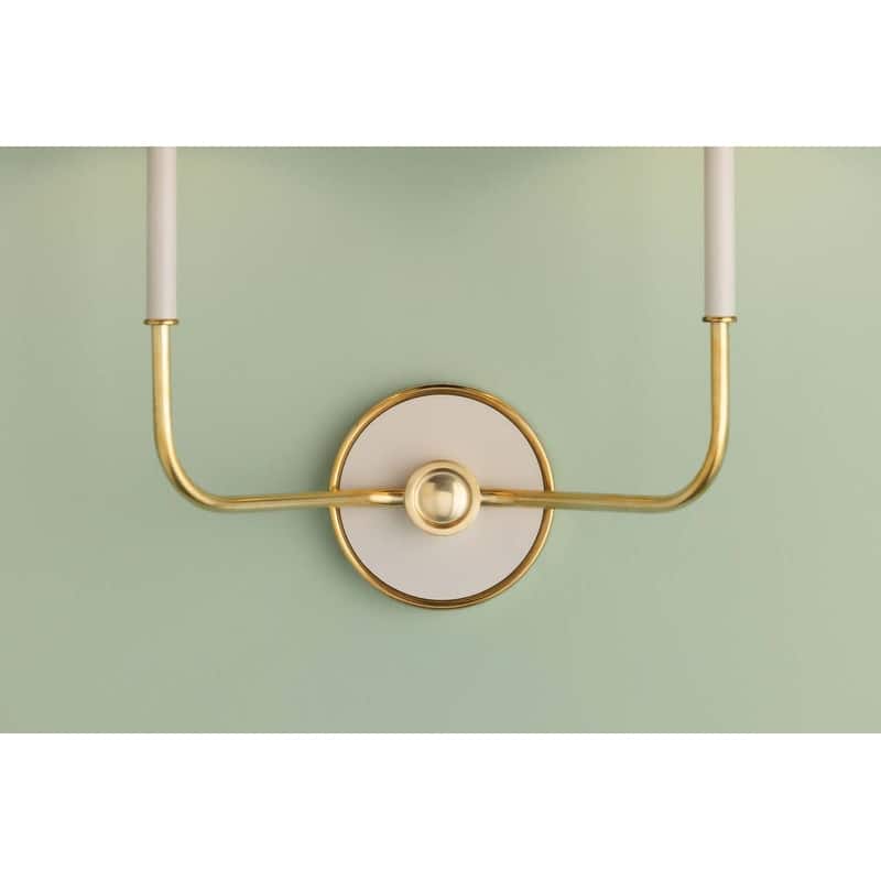 Hudson Valley Lighting MDS2201 Wedgewood 2 Light 16" Tall Wall Sconce