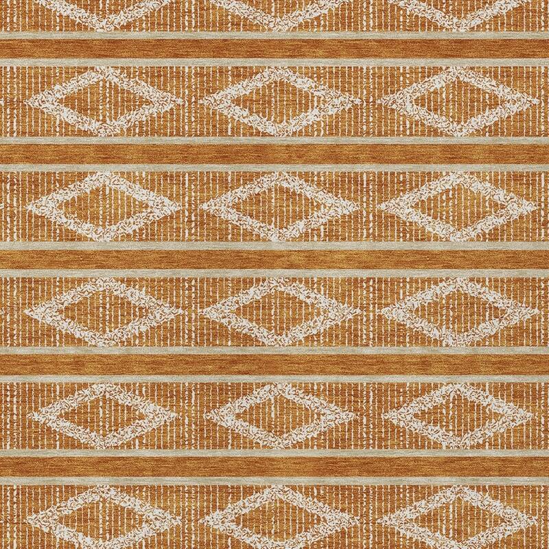 HomeRoots Geometric Transitional Rectangle Outdoor Rug