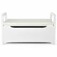 preview thumbnail 11 of 10, Costway Shoe Bench Storage Rack Cushion Seat Ottoman Bedroom Hallway - 34.3'‘ x 15.2'' x 19.3''