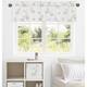 Boho Llama Window Curtain Valance - Gender Neutral Beige Taupe Tan White Bohemian Southwest Aztec Watercolor Mountain Farmhouse