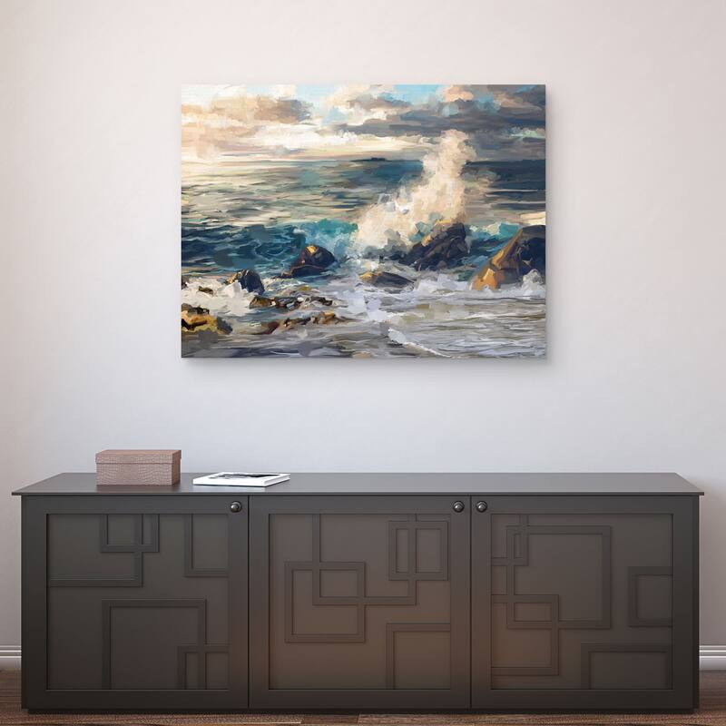 Evening Light by Studio Arts Canvas Art Print by Studio Arts Canvas Art Print