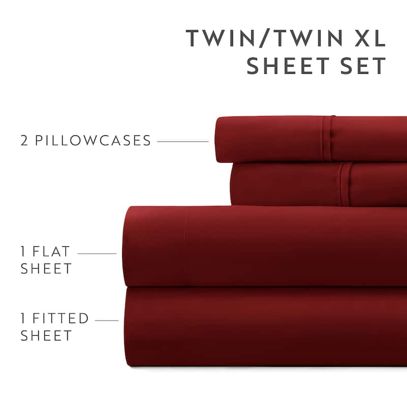Becky Cameron Double Brushed Deep Pocket 6 Piece Sheet Set