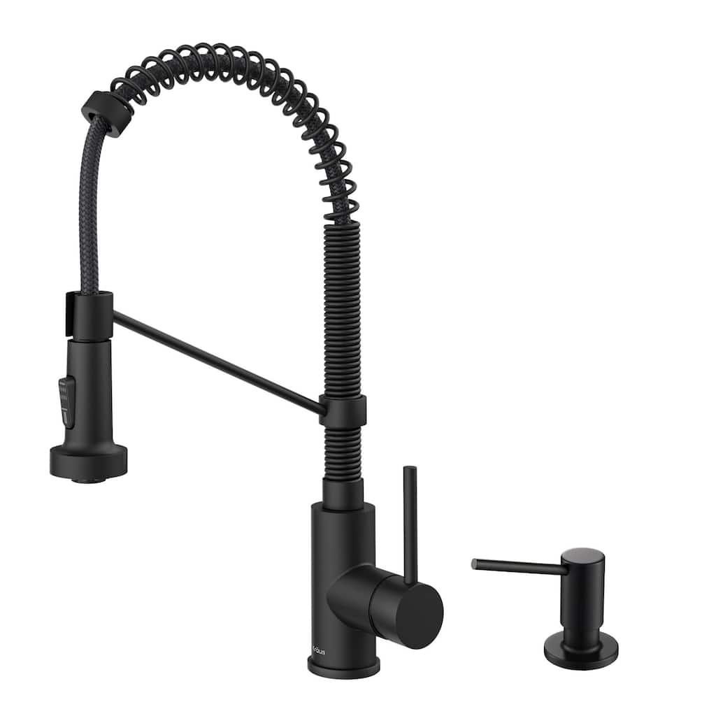 Kraus Bolden 1.8 GPM Single Hole Pre-Rinse Pull Out Kitchen Faucet -
