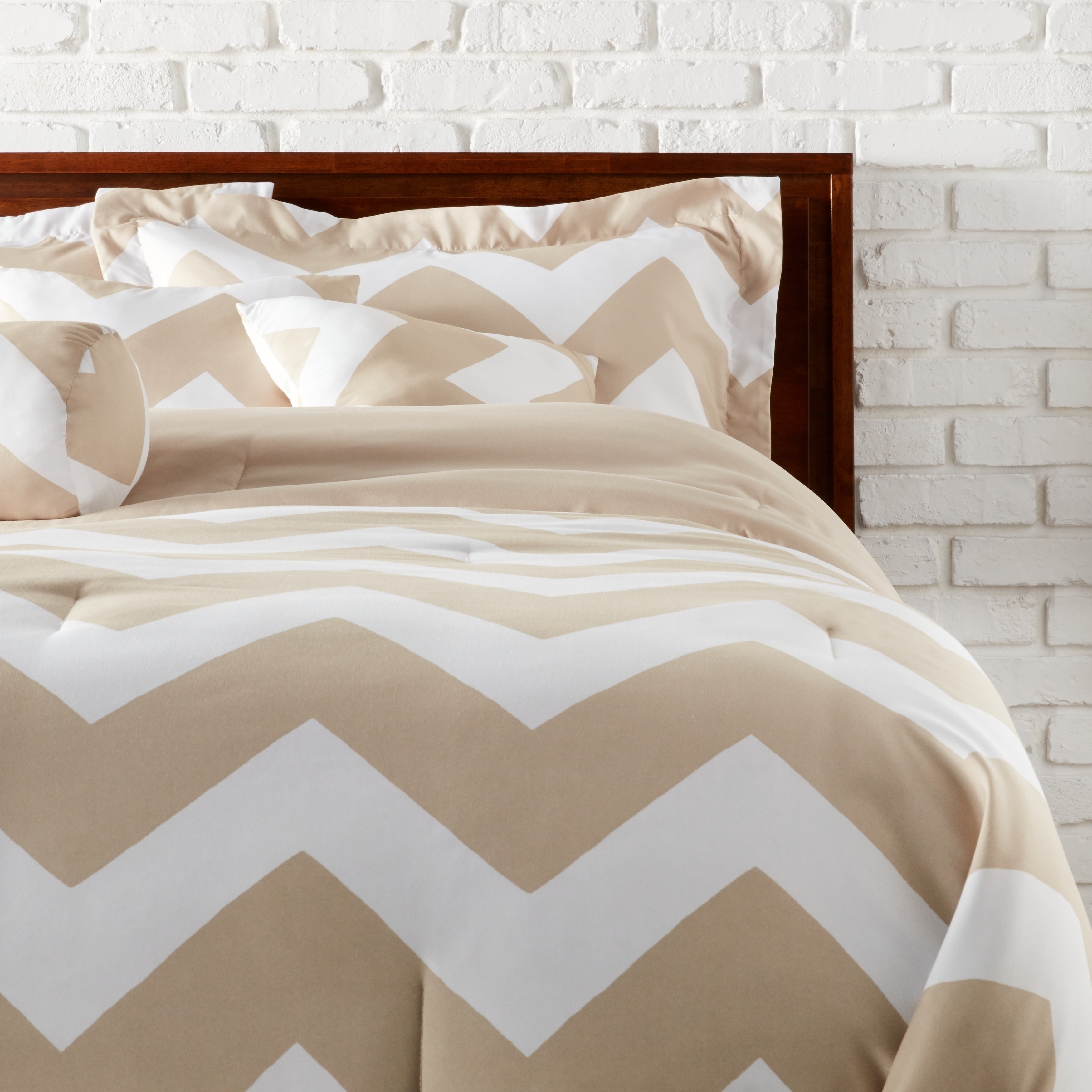 3 Piece Chevron Duvet Cover & Sham Covers Set