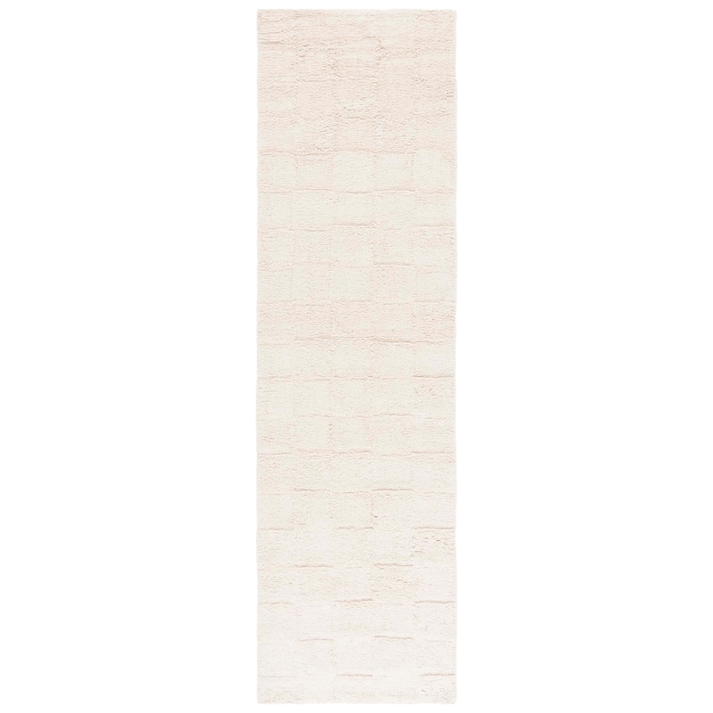 SAFAVIEH Handmade Easy Aygul Care Machine Washable Rug - 2'3" x 9' Runner - Ivory - Runner