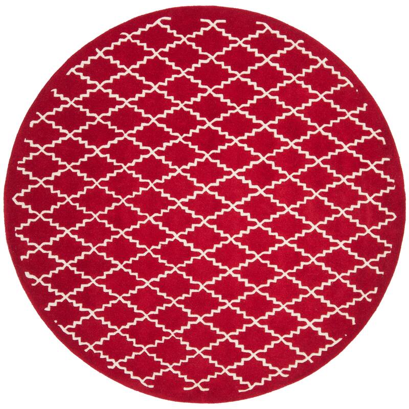 SAFAVIEH Handmade Chatham Carlota Modern Moroccan Wool Rug