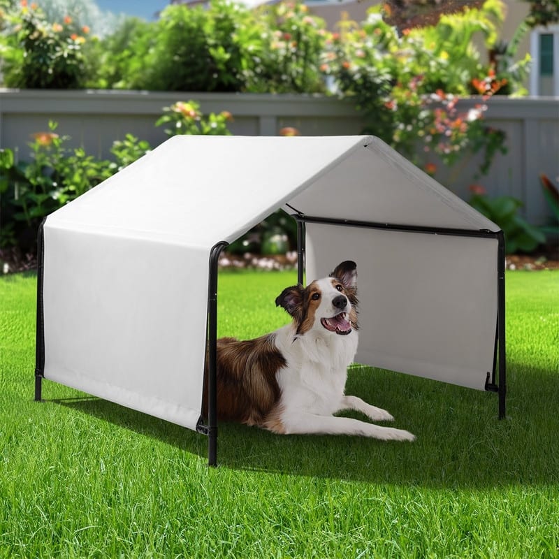 Pet Tent Pet Awning Waterproof UV Protection - Grey