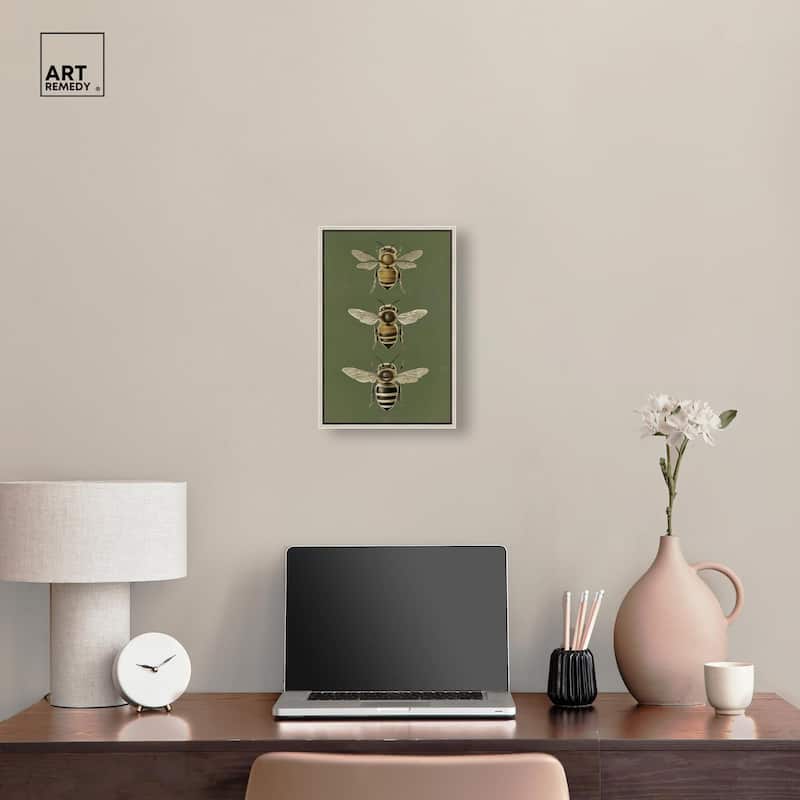 Anatomy of the Bee Canvas by Art Remedy