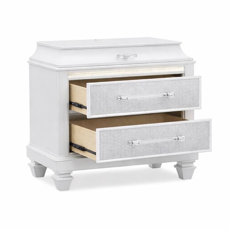 Sabrina Bedroom Set with LED Lighting