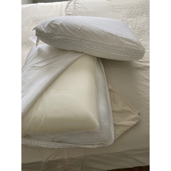 sealy down alternative memory foam pillow