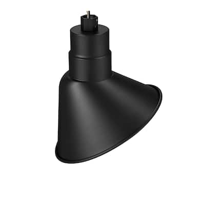 R Series 1-Light LED Angle Shade Satin Black - Satin Black